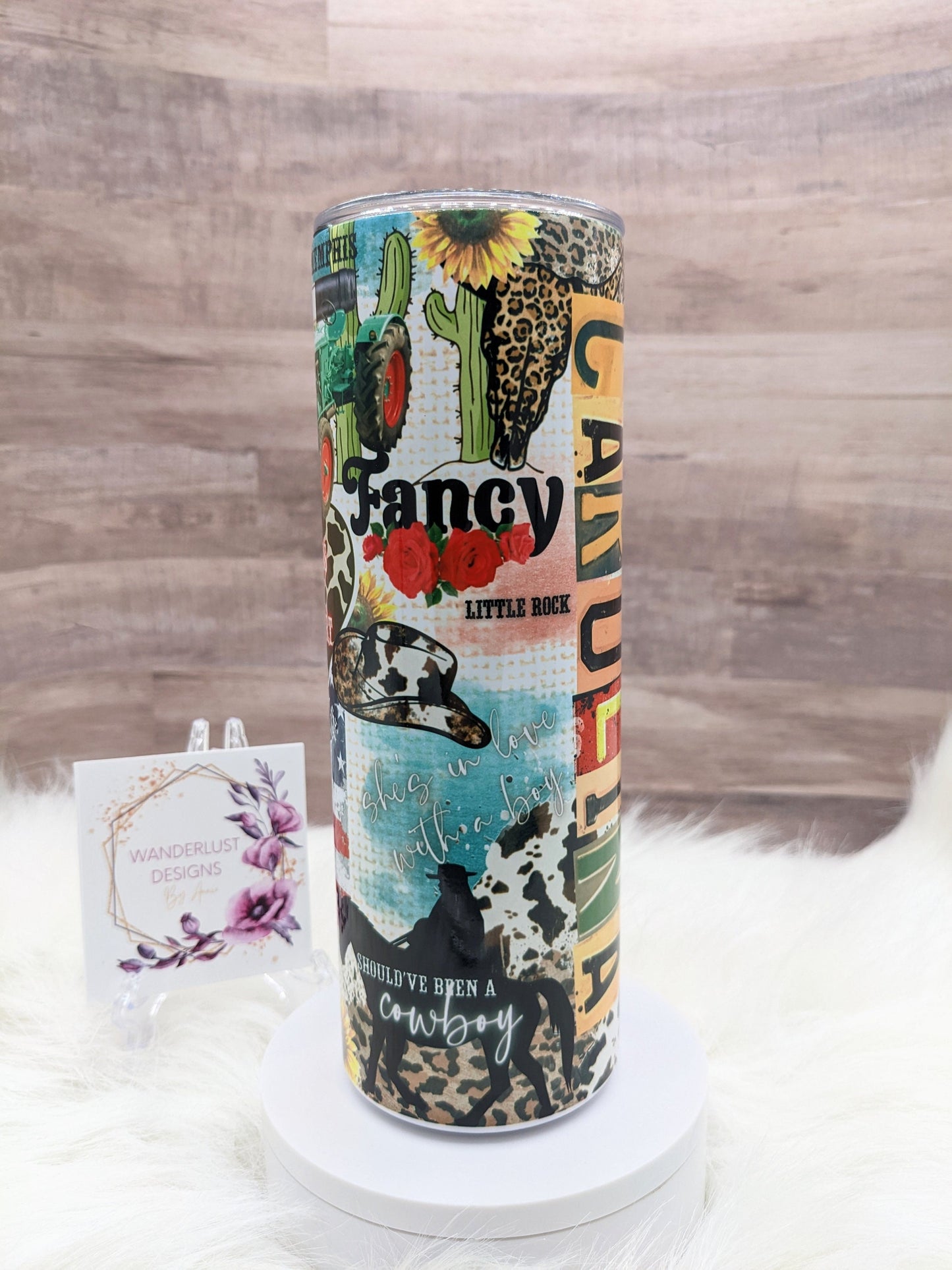90's Country Music Reba Garth Brooks and Dunn Shania Concert 20 Oz Sublimated Skinny Tumbler - Insulated Stainless