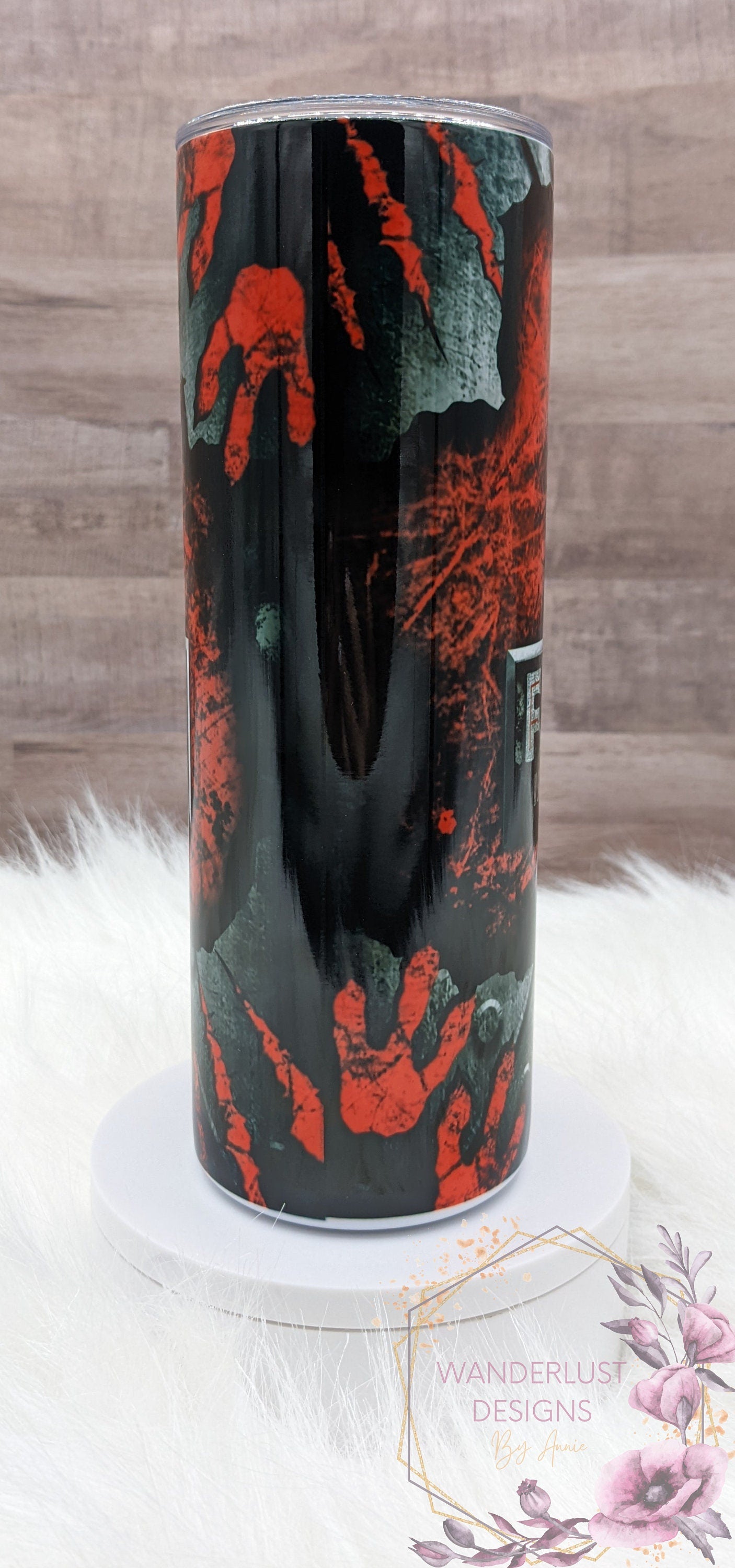 Fatherhood is a Walk in the Park Dad Dinosaur Jurassic Sublimation 20 Oz Skinny Tumbler - Insulated Stainless T-Rex