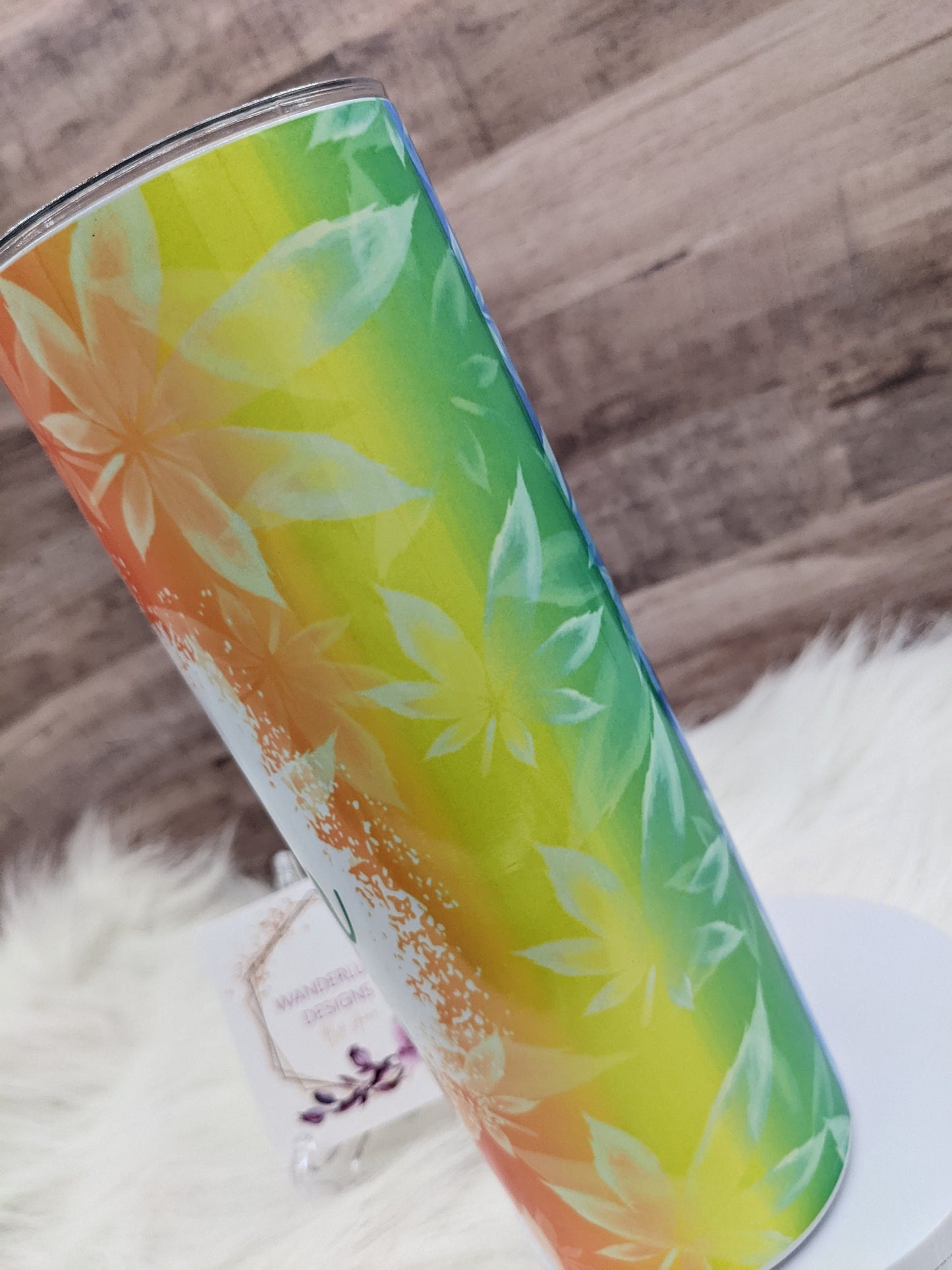 I'm a Little High Maintenance MJ 20 Oz Sublimated Skinny Tumbler - Insulated Stainless